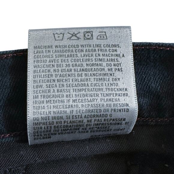 Citizens of Humanity Womens Elson Mid Rise Straight Leg Jeans Dark Blue 29 USA - Picture 12 of 14